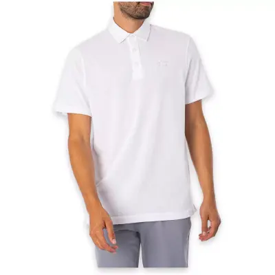 Under Armour 1386608 Ua Icon Polo Beyaz Erkek T-Shirt - 1