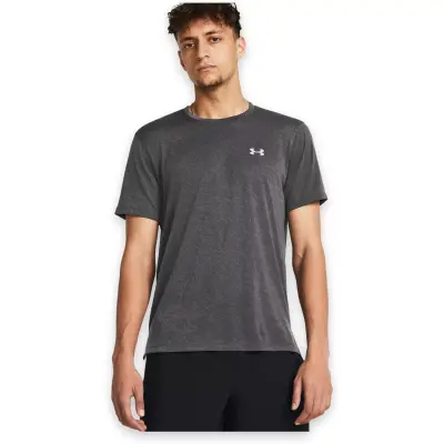 Under Armour 1386681 Ua Launch Camo Sleeve Gri Erkek T-Shirt - 1