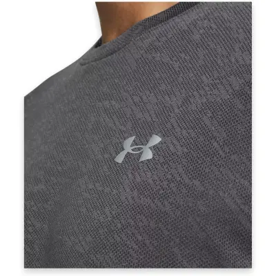 Under Armour 1386681 Ua Launch Camo Sleeve Gri Erkek T-Shirt - 3