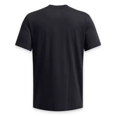 Under Armour 1387107 Ua Curry Hvyweight Logo Tee Siyah Erkek T-Shirt - 4