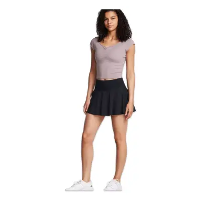 Under Armour 1387538 Motion Skort Siyah Kadın Spor Etek - 3