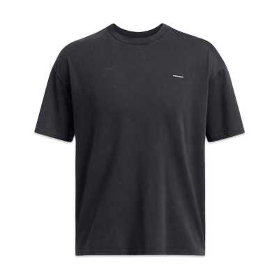 Under Armour 1389147 Ua M Hw Os Logo Wash Ss Siyah Erkek T-Shirt - 3