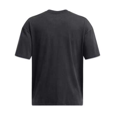 Under Armour 1389147 Ua M Hw Os Logo Wash Ss Siyah Erkek T-Shirt - 4