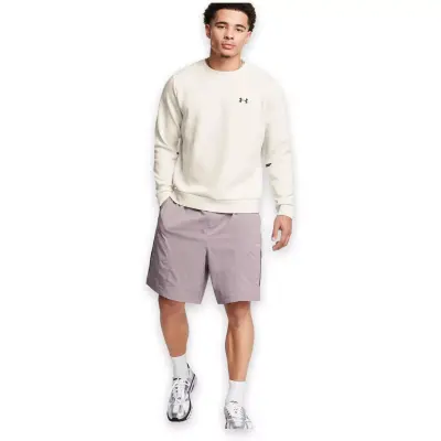 Under Armour 1389351 Ua Unstoppable Flc Beyaz Erkek Sweatshirt - 3