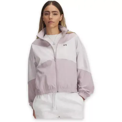 Under Armour 1389631 Ua Rival Woven Jacket Pembe Kadın Ceket - 1