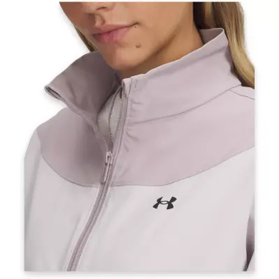 Under Armour 1389631 Ua Rival Woven Jacket Pembe Kadın Ceket - 3