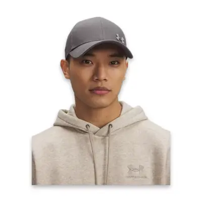 Under Armour 1389695 M Essential Low Metal Adj Gri Erkek Şapka - 3
