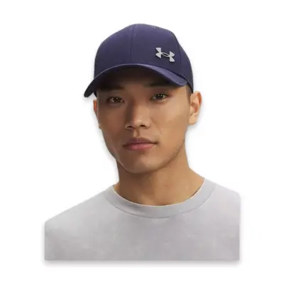 Under Armour 1389695 M Essential Low Metal Adj Lacivert Erkek Şapka - 3