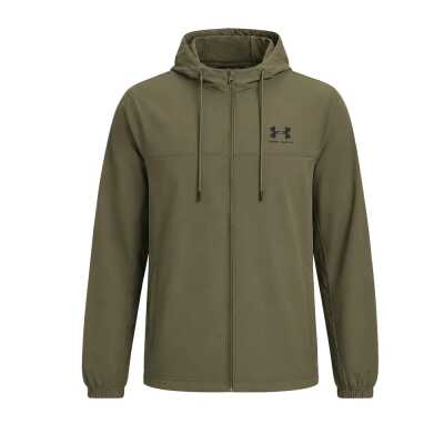 Under Armour 1390149 Ua Rival Wvn Windbreaker Haki Erkek Ceket - Under Armour