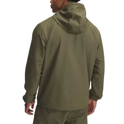 Under Armour 1390149 Ua Rival Wvn Windbreaker Haki Erkek Ceket - 4