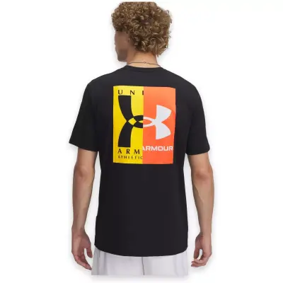 Under Armour 1390165 Ua M 60/40S Evol Logo Ss Siyah Erkek T-Shirt - 2