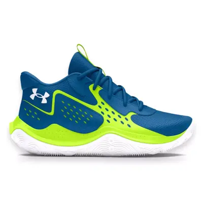 Under Armour 3026635 Gs Jet 23 Basketbol Mavi Erkek Spor Ayakkabı - 2