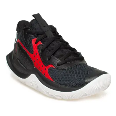 Under Armour 3026635 Jet 23 Basketbol Siyah Erkek Spor Ayakkabı 