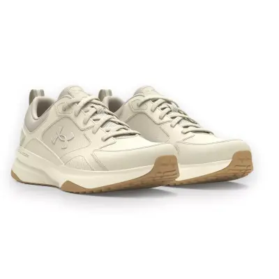 Under Armour 3026727 Ua Charged Kırık Beyaz Erkek Spor Ayakkabı - 1