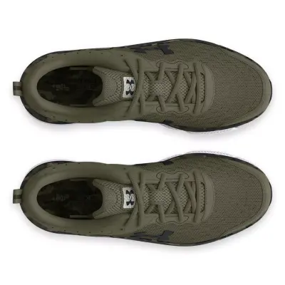 Under Armour 3027036 Ua Charged Assert 10 Camo Koşu Haki Erkek Spor Ayakkabı - 3