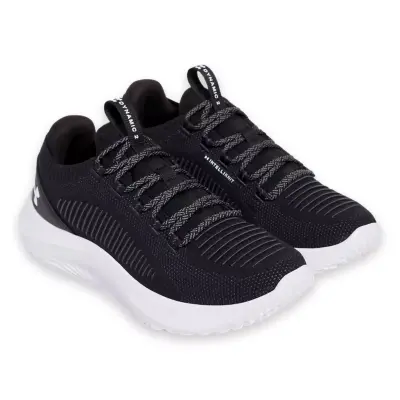 Under Armour 3028076 Ua Dynamic 2 Günlük Siyah-Beyaz Erkek Spor Ayakkabı - 1