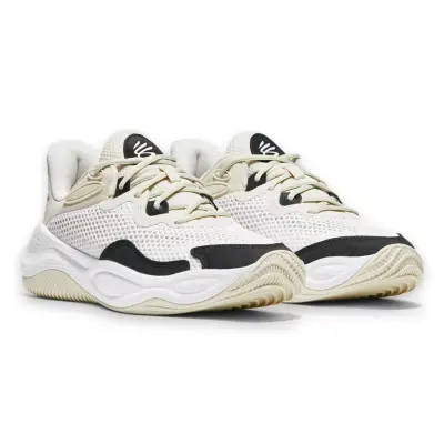 Under Armour 3028192 Basketbol Siyah-Beyaz Erkek Spor Ayakkabı - 1