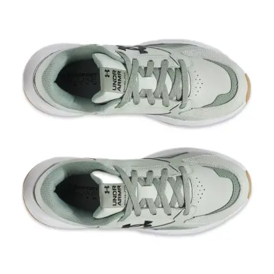 Under Armour 3028375 Ua Edge Lthr Sportstyle Açık Yeşil Erkek Spor Ayakkabı - 3