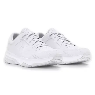 Under Armour 3028375 Ua Edge Lthr Sportstyle Beyaz Erkek Spor Ayakkabı 