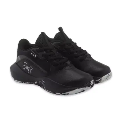 Under Armour 3028513G Ua Gs Lockdown 7 Basketbol Siyah Unisex Spor Ayakkabı - 1