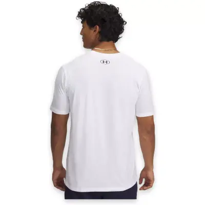 Under Armour 6000211 Ua M Stacked Logo Ss Beyaz Erkek T-Shirt - 2