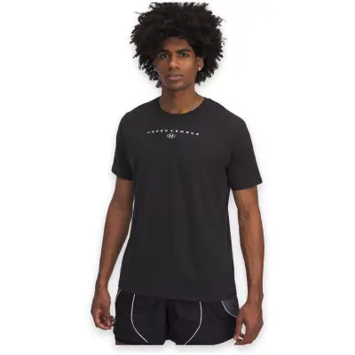 Under Armour 6000211 Ua M Stacked Logo Ss Siyah Erkek T-Shirt - 1