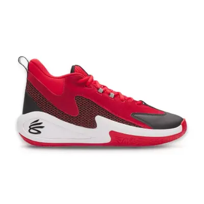 Under Armour 6000750 Curry 3Z 25 Sde Basketbol Kırmızı Erkek Spor Ayakkabı - 2