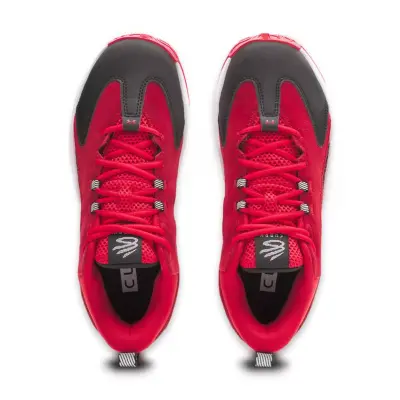 Under Armour 6000750 Curry 3Z 25 Sde Basketbol Kırmızı Erkek Spor Ayakkabı - 4