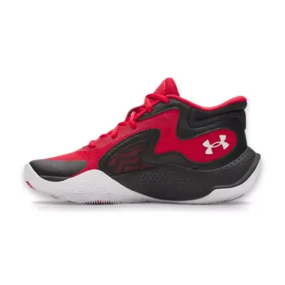 Under Armour 6001587 Ua Gs Jet '25 Basketbol Kırmızı Unisex Spor Ayakkabı - 4