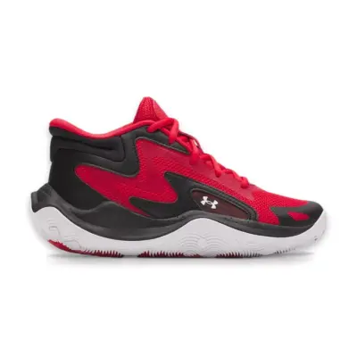 Under Armour 6001587 Ua Gs Jet '25 Basketbol Kırmızı Unisex Spor Ayakkabı - 2