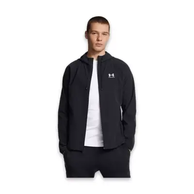 Under Armour 6003001 Ua Vibe Woven Jacket Siyah Erkek Ceket - 1
