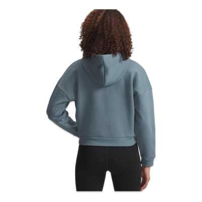 Under Armour 6003707 Rival Flc Piped Hz Hoodie Mavi Kadın Sweatshirt - 2
