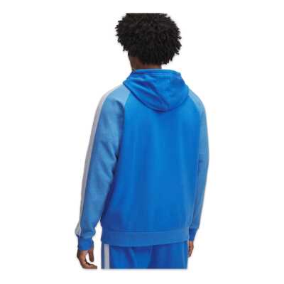 Under Armour 6003958 Ua Rival Flc Cb Hoodie Mavi Erkek Sweatshirt - 1