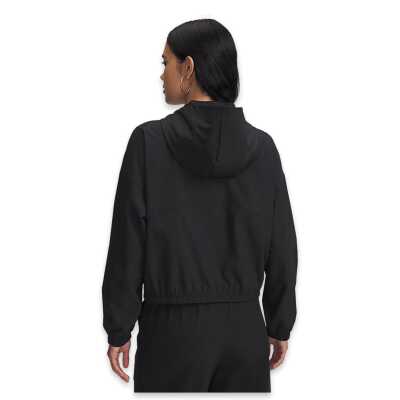 Under Armour 6004849 Ua Rival Woven Jkt Hd Siyah-Beyaz Kadın Ceket - Under Armour (1)