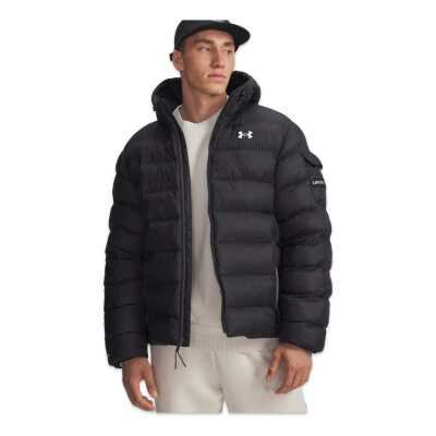 Under Armour 6006360 Ua Sportswear Puff Jkt Siyah-Beyaz Erkek Mont 
