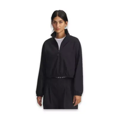 Under Armour 6007026 Ua Unstoppable Wvn Pullover Siyah Kadın Sweatshirt - 1
