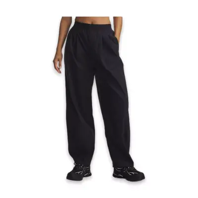 Under Armour 6007027 Ua Unstoppable Wvn Pleat Pt Siyah Kadın Eşofman Altı - 1