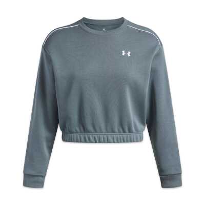 Under Armour 6007035 Ua Rival Fleece Piped Crew Mavi Kadın Sweatshirt - 4