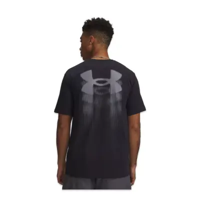 Under Armour 6009245 Ua M Blur Logo Ss Siyah Erkek T-Shirt - Under Armour (1)