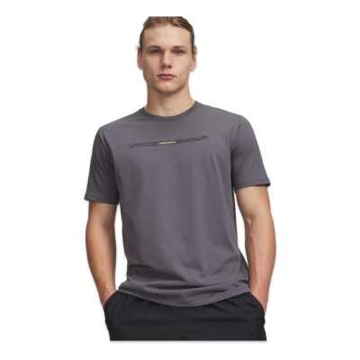 Under Armour 6009248 Ua M Blur Wm Ss Füme Erkek T-Shirt 