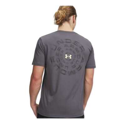 Under Armour 6009248 Ua M Blur Wm Ss Füme Erkek T-Shirt - Under Armour (1)