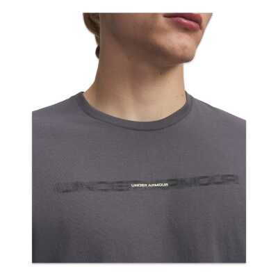 Under Armour 6009248 Ua M Blur Wm Ss Füme Erkek T-Shirt - 3