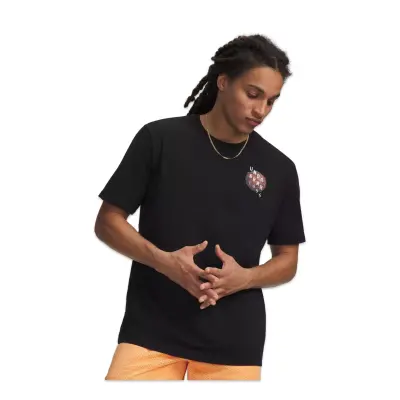 Under Armour 6009326 Ua M 60/40S City Classic Ss Siyah Erkek T-Shirt - 1