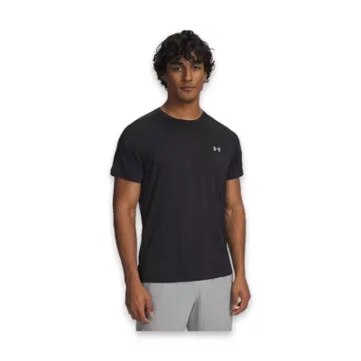 Under Armour 6009518 Ua Velociti Reflct Ss Siyah Erkek T-Shirt - 1