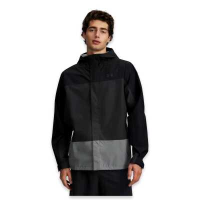 Under Armour 6009584 M Cloudstrike Colorblock Jkt Siyah Erkek Ceket - Under Armour