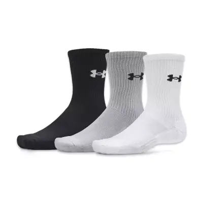 Under Armour 6009685 Ua Performance Cotton 3P Crw Çorap Çok Renkli Unisex Çorap - 1