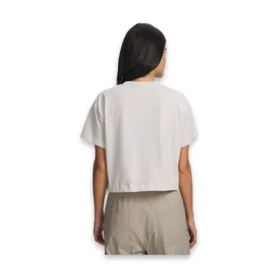 Under Armour 6010950 Ua Bungee Hem Tee Beyaz Kadın T-Shirt - Under Armour (1)