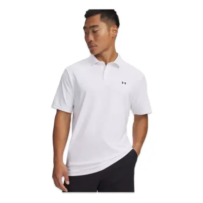 Under Armour 6012303 Ua T2G Pique Polo T Beyaz Erkek T-Shirt 