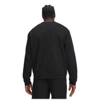 Under Armour 6013447 Ua Rıval Flc Crew Siyah Erkek Sweatshirt - Under Armour (1)