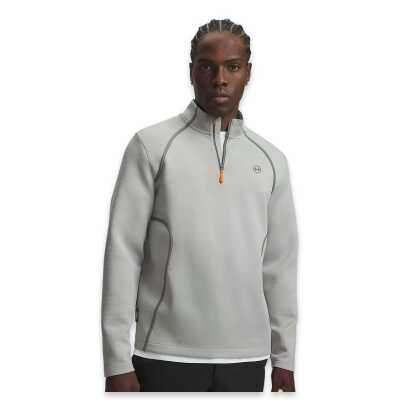Under Armour 6013943 Ua Drive Midlayer 1/4 Zip Gri Erkek T-Shirt - Under Armour